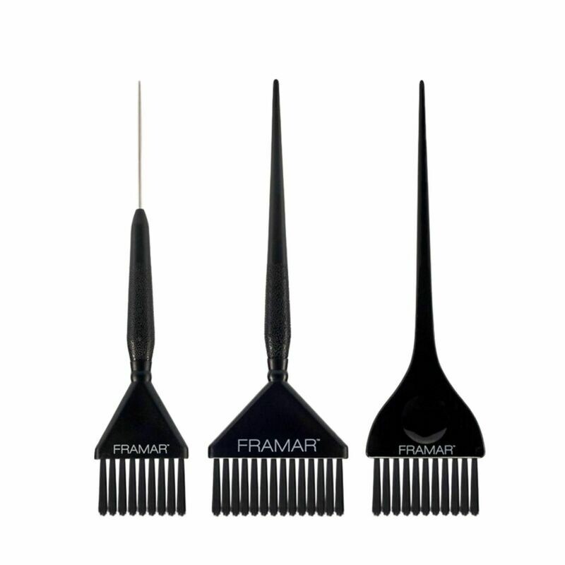 Paletinas para tinte Framar Family Pack Black set de 3 unidades
