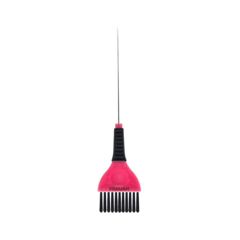 Paletina para tinte Framar Pin Tail Brush con púa de metal