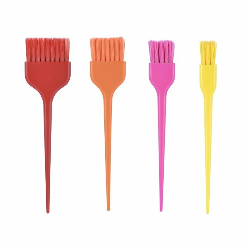 Paletinas para tinte pack 4 unidades tamaño y color surtidos