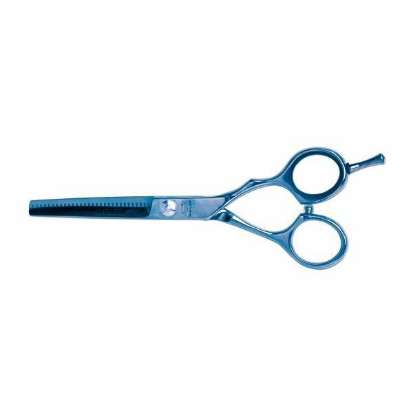 Tijera de esculpir profesional Action Line 5,5'' Azul