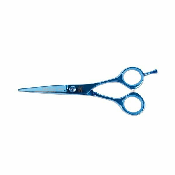 Tijera de corte peluquería profesional Action Line 5'' Azul
