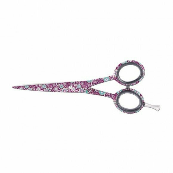 Tijera de corte peluquería profesional Top Line Fantasía Flowers 5''