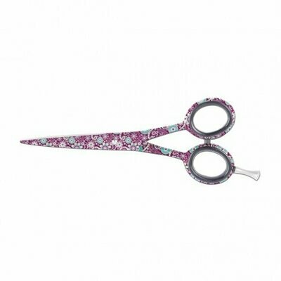 Tijera de corte peluquería profesional Top Line Fantasía Flowers 5''