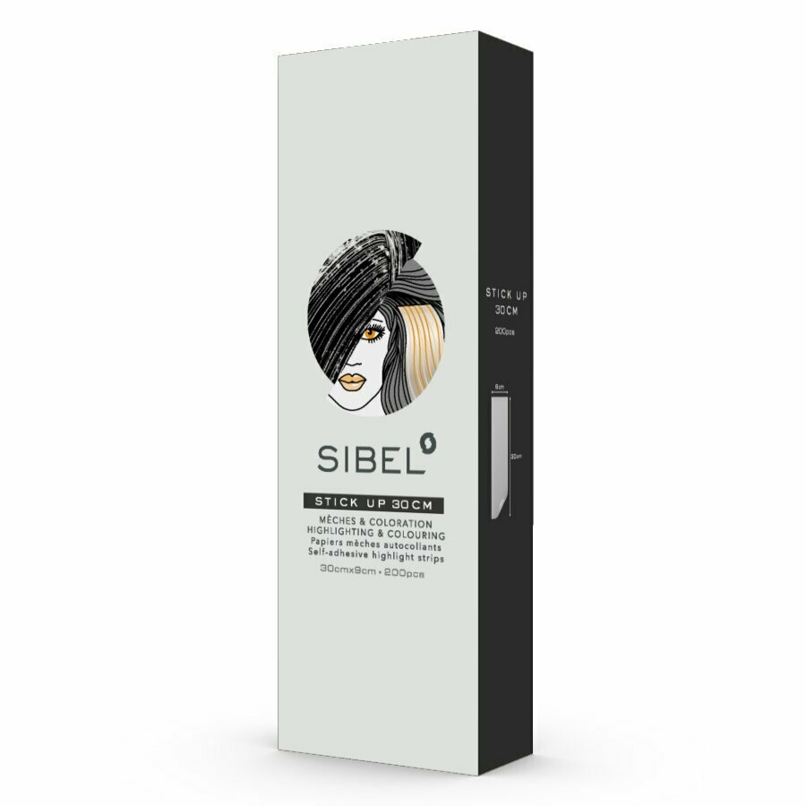 Papel para mechas autoadhesivo Stick Up 200 bandas de 30x9cm
