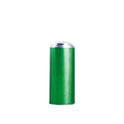 Rollo de papel aluminio para mechas color verde 70m