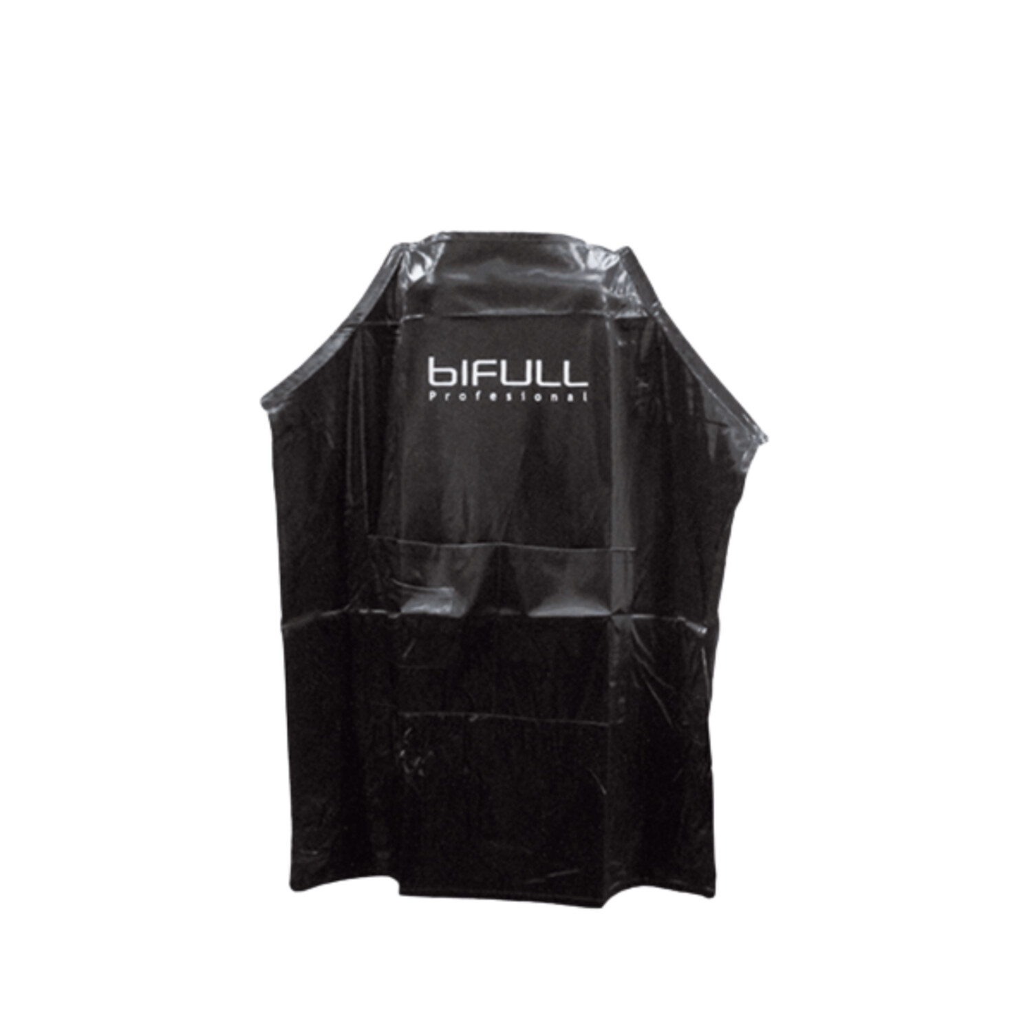 Delantal de peluquería en polyester color negro 47x74cm