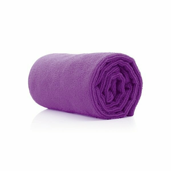 Toalla de peluquería microfibra 10uds color violeta