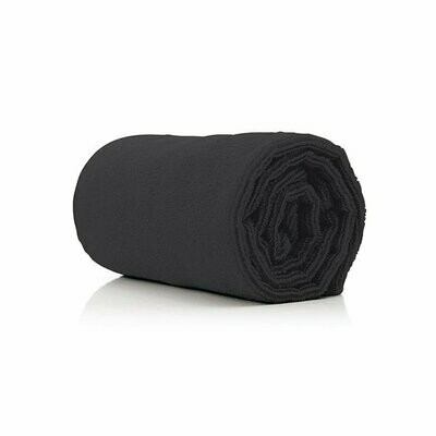 Toalla de peluquería microfibra 10uds color negro