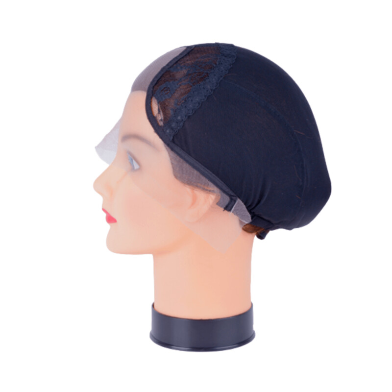 Gorro para peluca Wig Cap tipo U color negro malla nylon