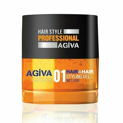 Agiva Hair Gel 01 efecto mojado 700ml