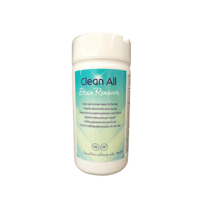 Clean All Stain Remover Toallitas quitamanchas tinte 100uds
