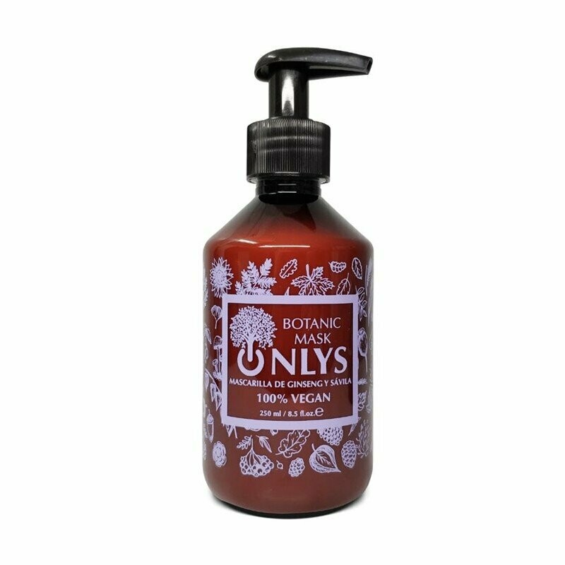 Onlys Botanic Mascarilla capilar de Gingseng y Sávila  250ml