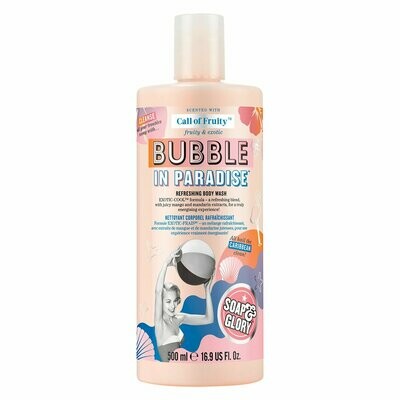 Soap & Glory Call Of Fruity Bubble In Paradise Refreshing Body Wash 500ml