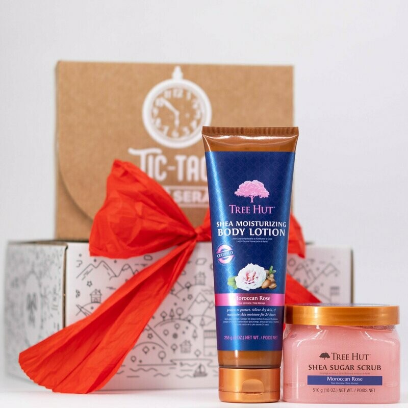 BeautyBox cuidado corporal TREE HUT Moroccan Rose