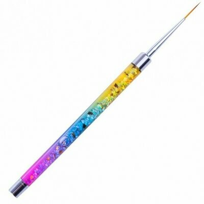 Molly Lac Pincel para Nail Art Pro Liner Rainbow 19mm