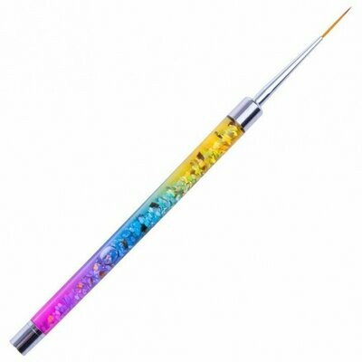 Molly Lac Pincel para Nail Art Pro Liner Rainbow 14mm