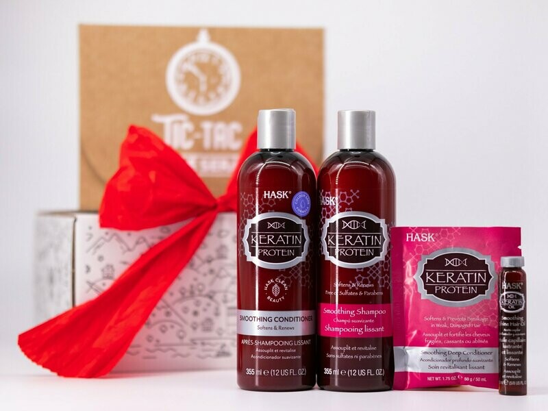 BeautyBox para el cuidado del cabello HASK Keratin