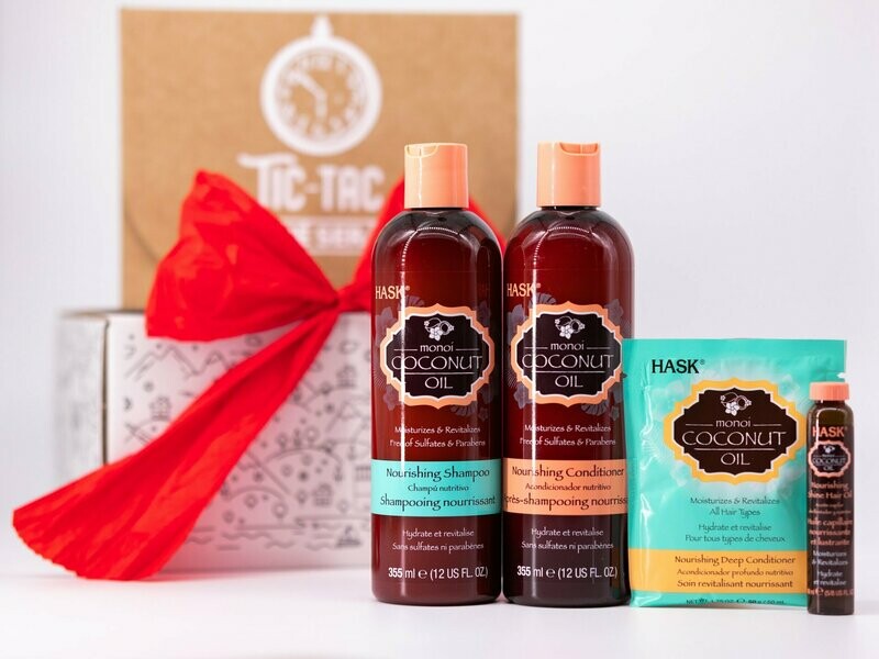 BeautyBox para el cuidado del cabello HASK Coconut Monoï