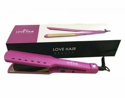 Love Hair Plancha de pelo Love Hair Beauty MAX Pink placa de titanio