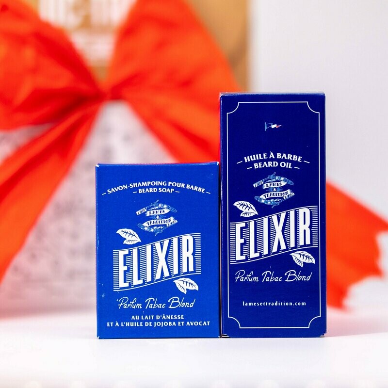 Lames&Tradition Dúo Jabón y Aceite para Barba Elixir Tabaco Rubio