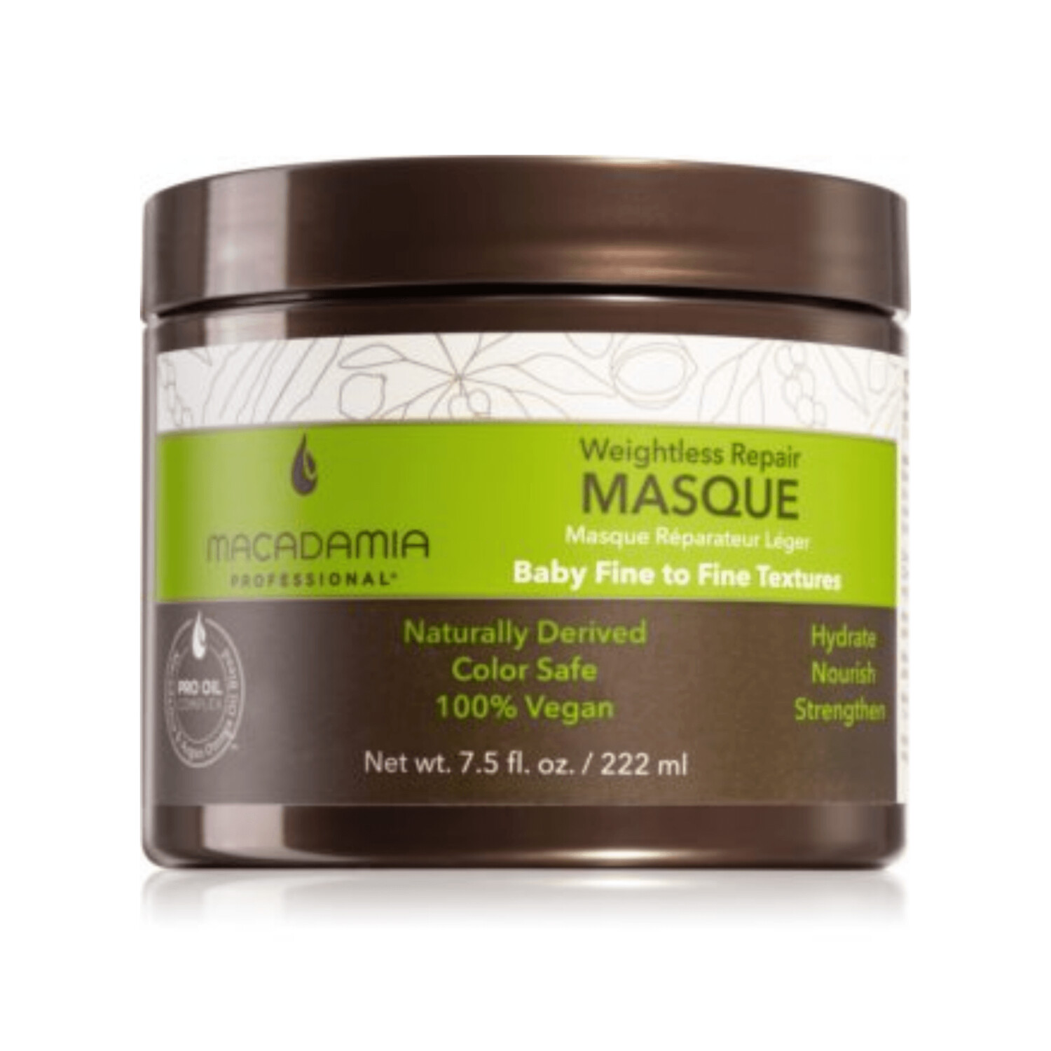 Macadamia Professional Weightless Repair Masque 222ml