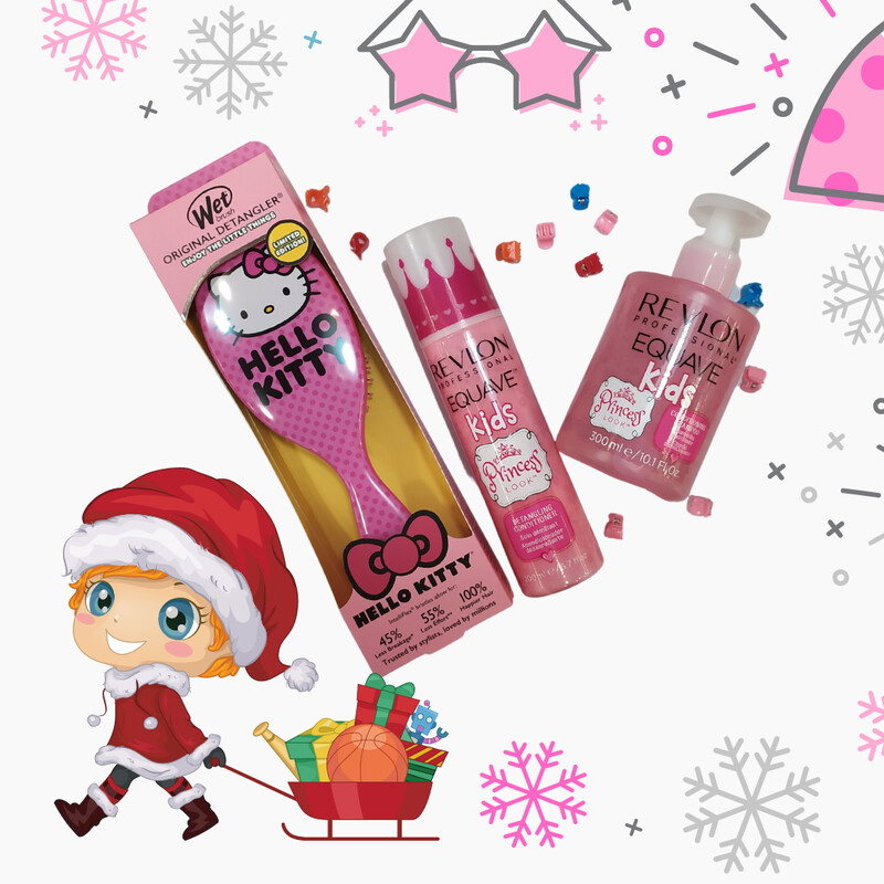 BeautyBox infantil para el cuidado del cabello Hello Kitty