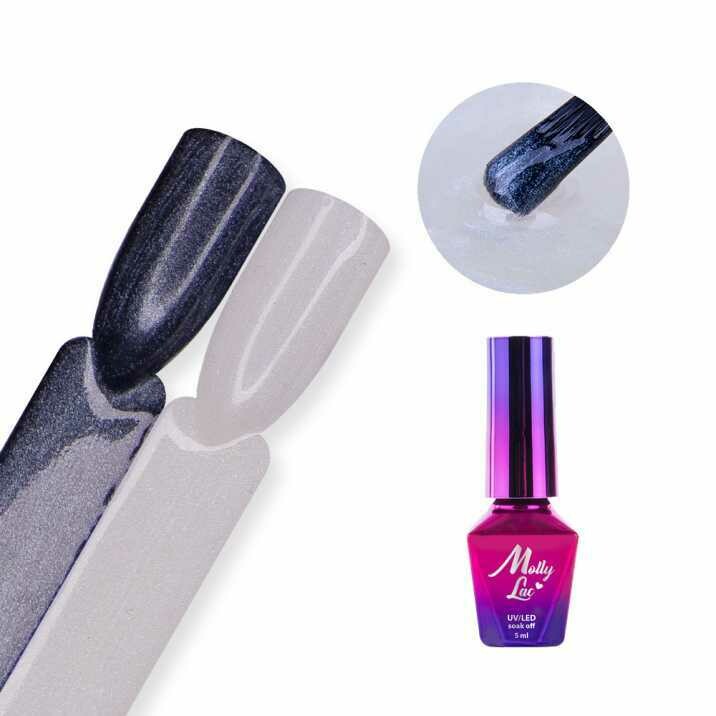 Molly Lac Hollywood Top Coat No wipe 5ml #Metallic