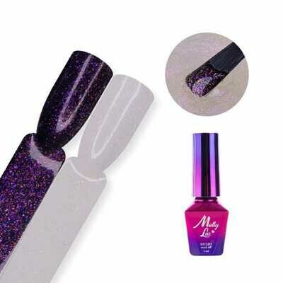 Molly Lac Hollywood Top Coat No wipe 5ml #Violet Show 5ml
