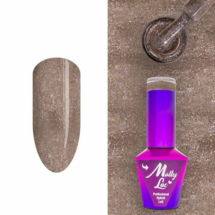 Molly Lac Esmalte Semipermanente 10ml Color 385 Moscato Fizz