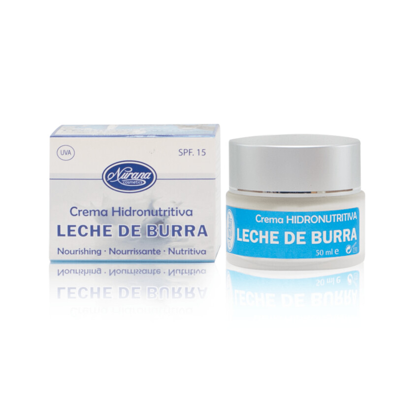 Nurana Crema Facial Hidronutritiva Leche de Burra 50ml.