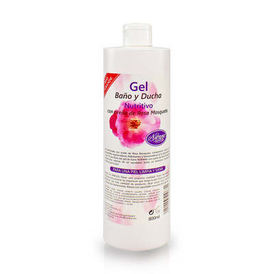 Nurana Gel de Baño y Ducha Nutritivo con Rosa Mosqueta 750ml