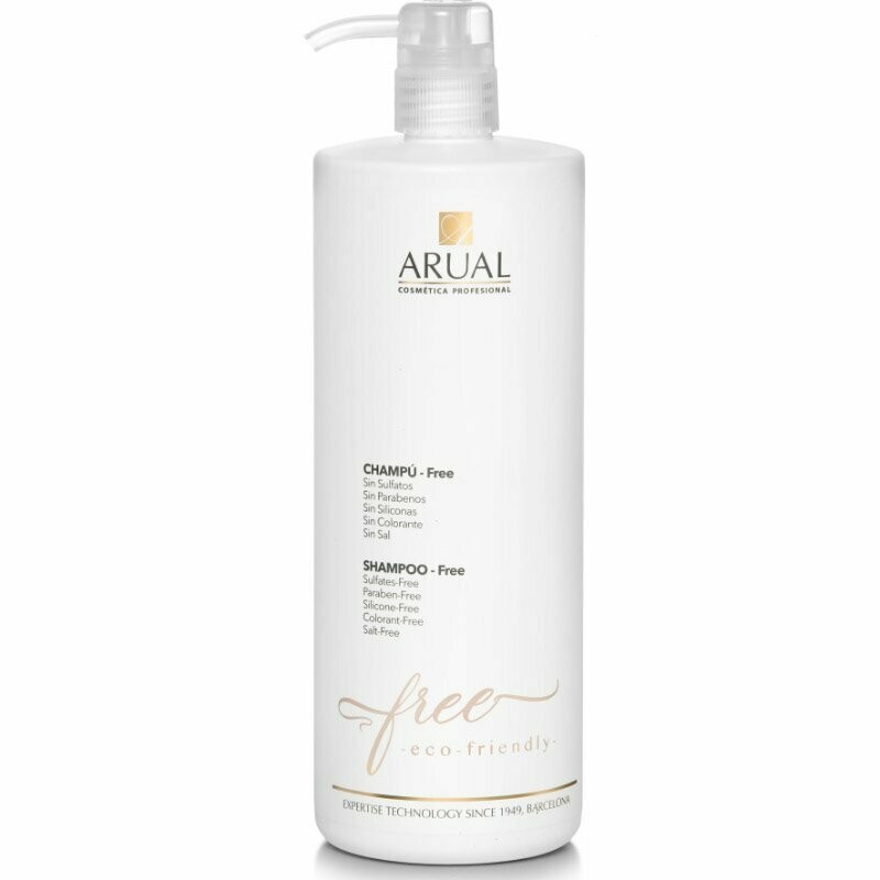 Arual Champú FREE sin sulfatos ni siliconas 1000ML