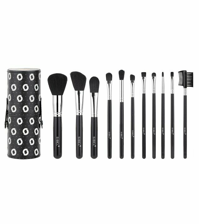 Estuche de pinceles de maquillaje Black Swan 11pcs