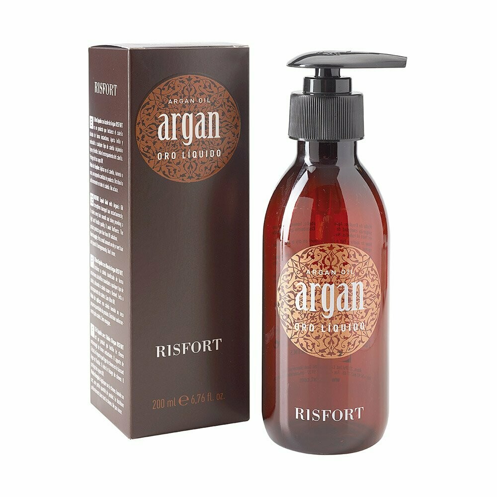 Aceite de Argán Risfort Argán Oil 200ml para cabello y piel