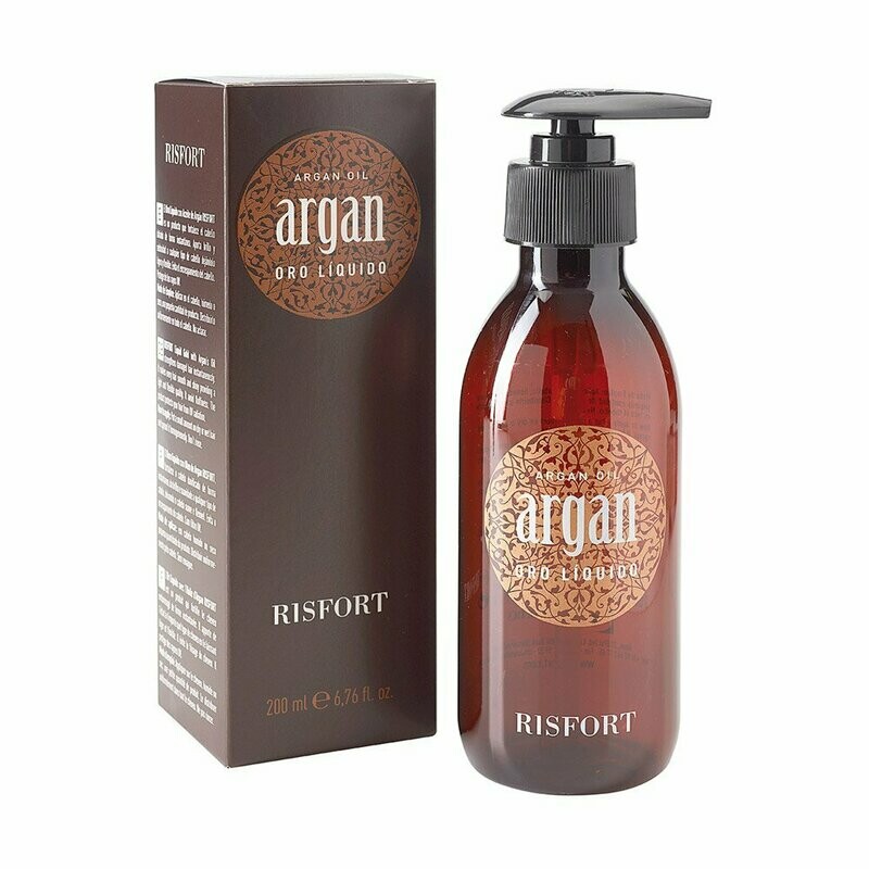 Aceite de Argán Risfort Argán Oil 200ml para cabello y piel