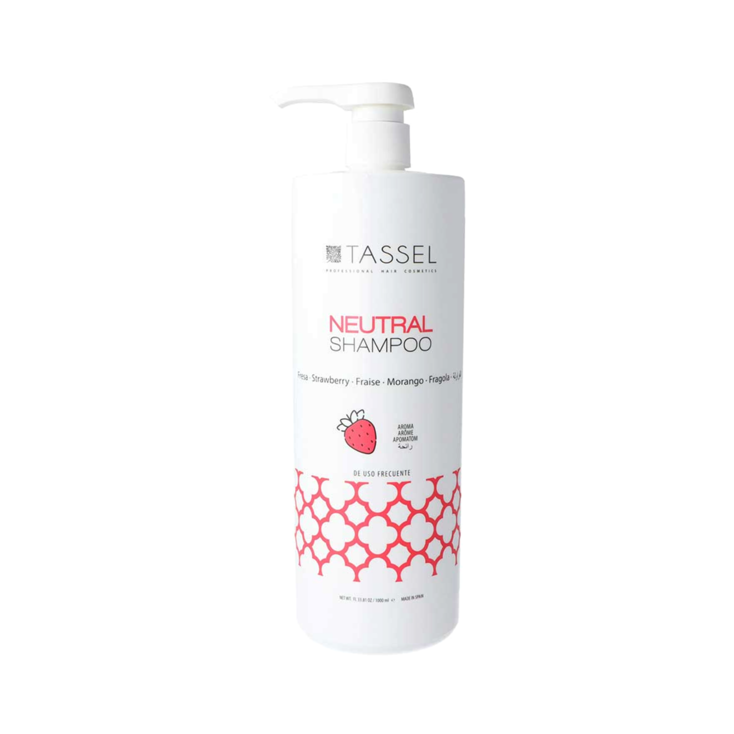 Tassel Champú neutro aroma de fresa 1L