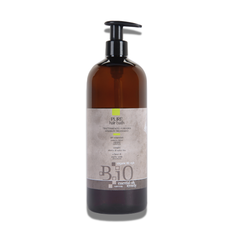 B.IO Pure Hair Bath Champú de Tratamiento Anticaspa 1000ml