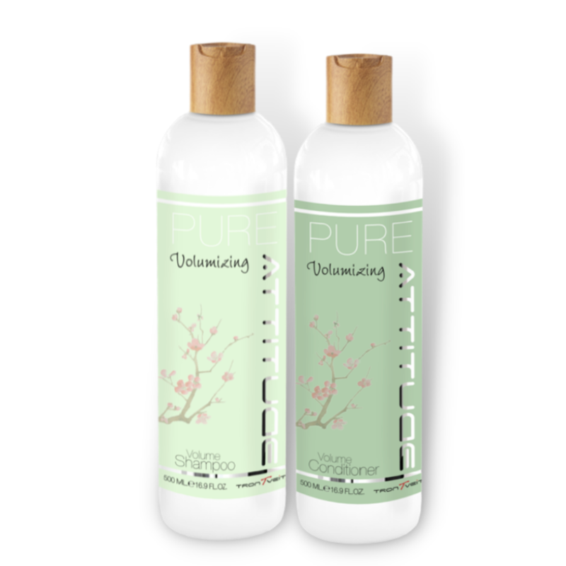 PURE Volumizing ATTITUDE Dúo Champú y Acondicionador 500ml