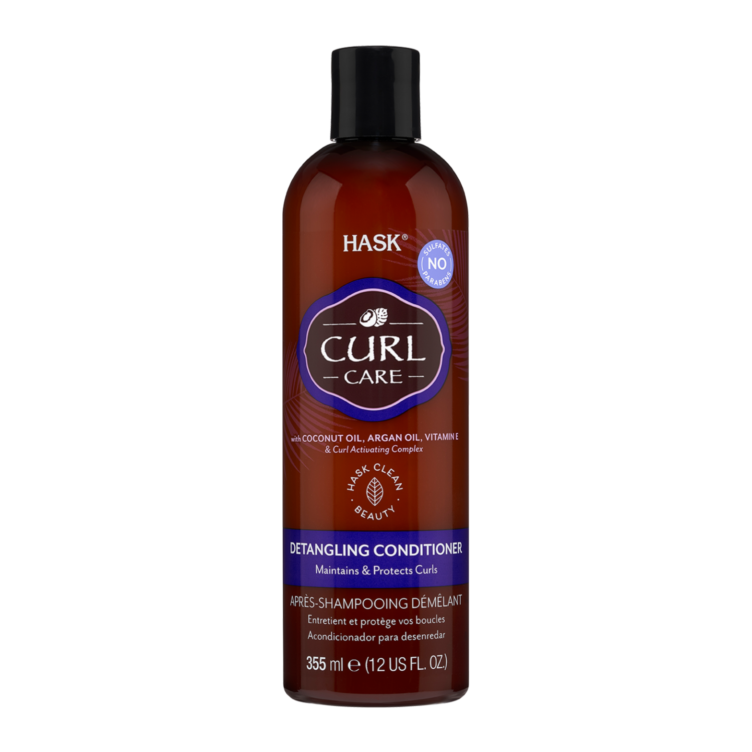 Hask Curl Care Detangling Conditioner - Acondicionador para cabello rizado 355ml