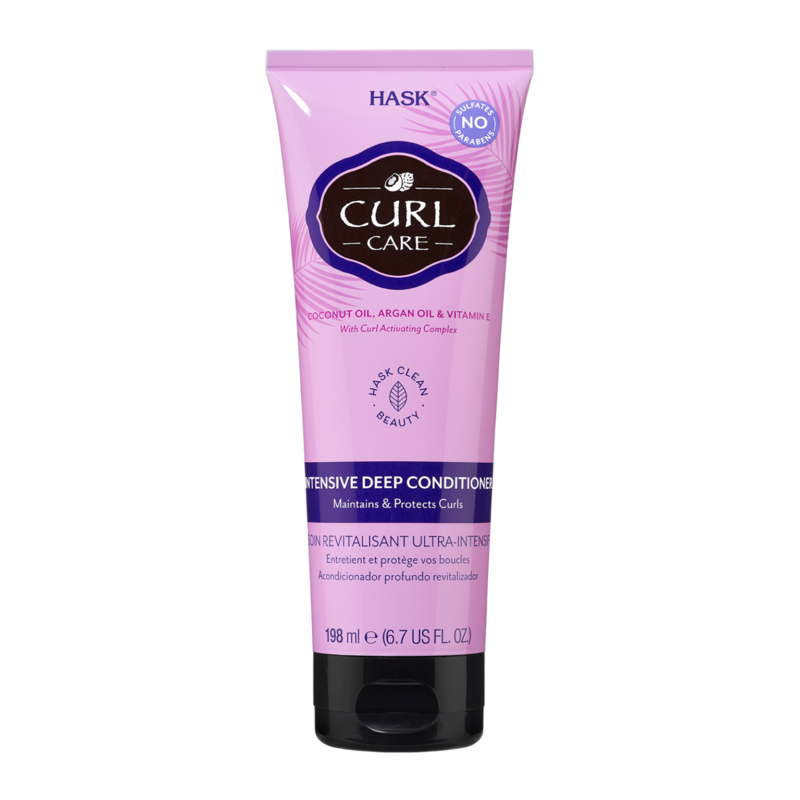 Hask Curl Care Intensive Deep Conditioner - Acondicionador Intensivo Para Cabello Rizado 198ml