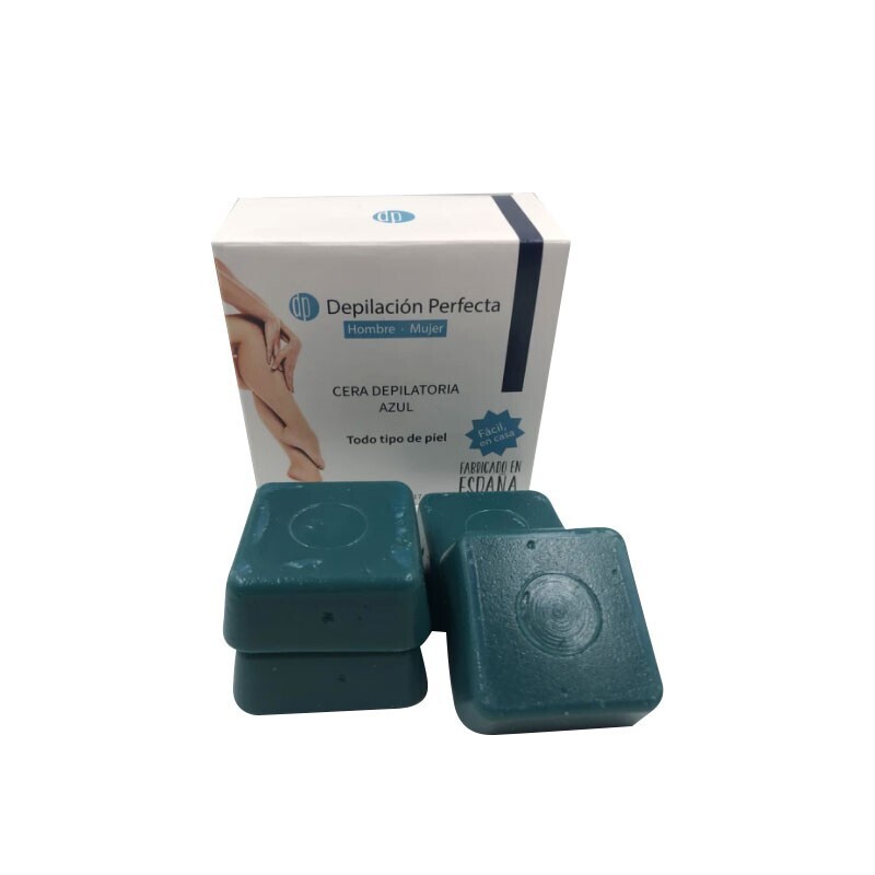 Depilacion Perfecta Cera Depilatoria Azul en Pastillas 500g