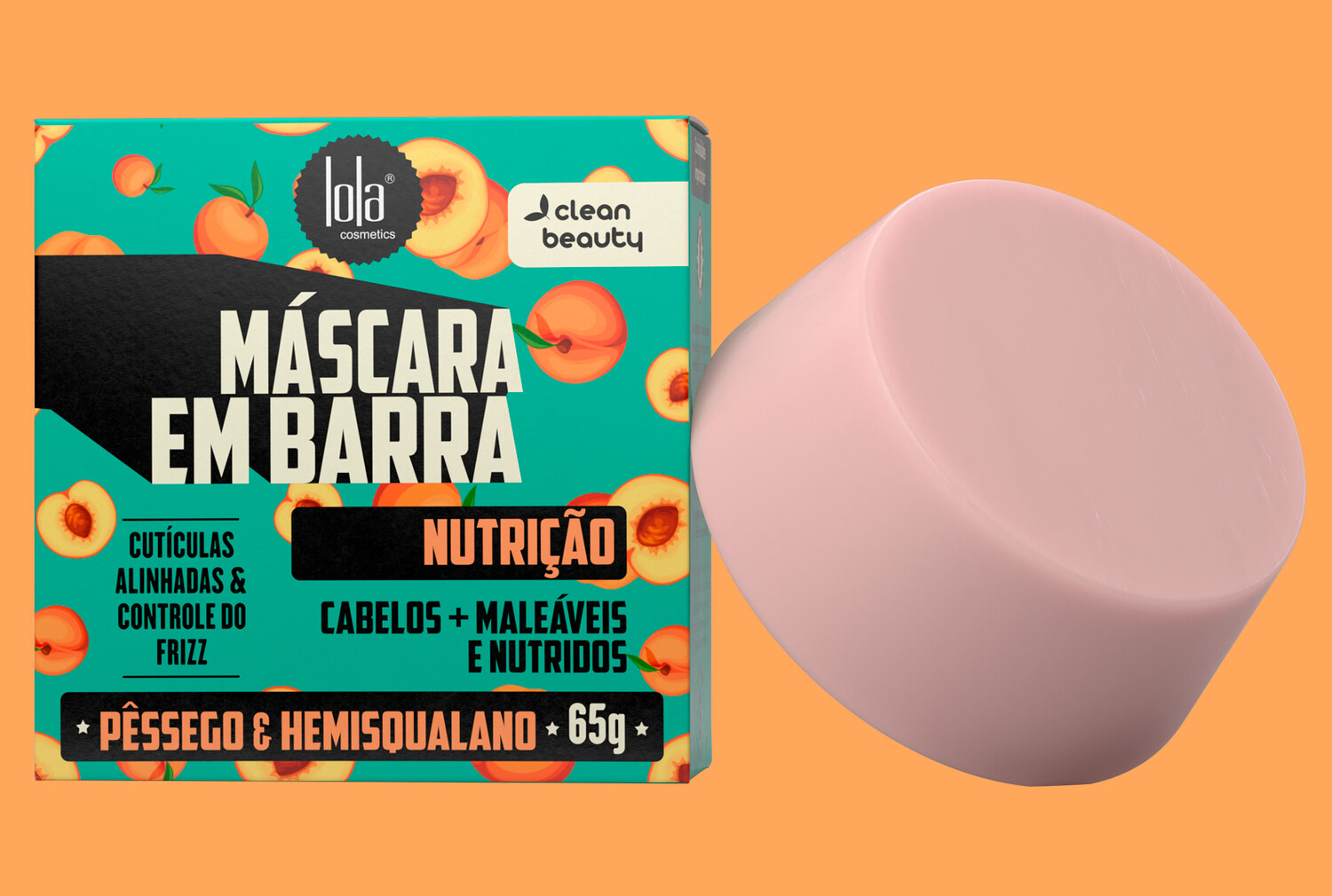 Lola Mascara Em Barra Nutriçao Mascarilla Sólida 65g