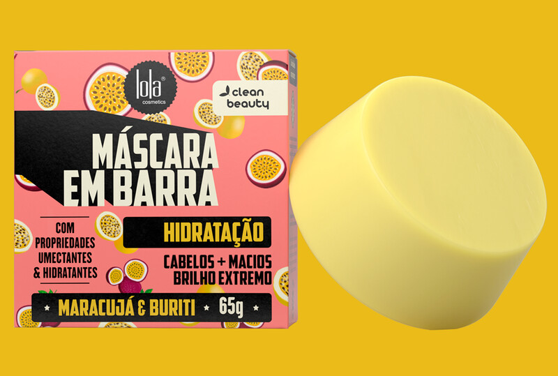 Lola Mascara Em Barra Hidrataçao Mascarilla Sólida Hidratante 65g