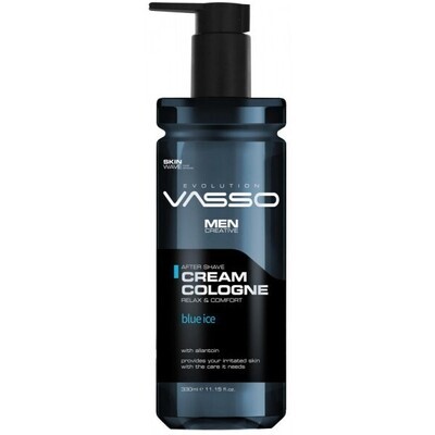 Vasso After Shave Cream Cologne Blue Ice 330ml