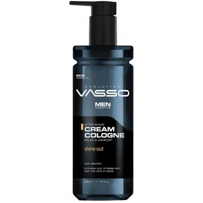 Vasso After Shave Cream Cologne Shine Out 330ml