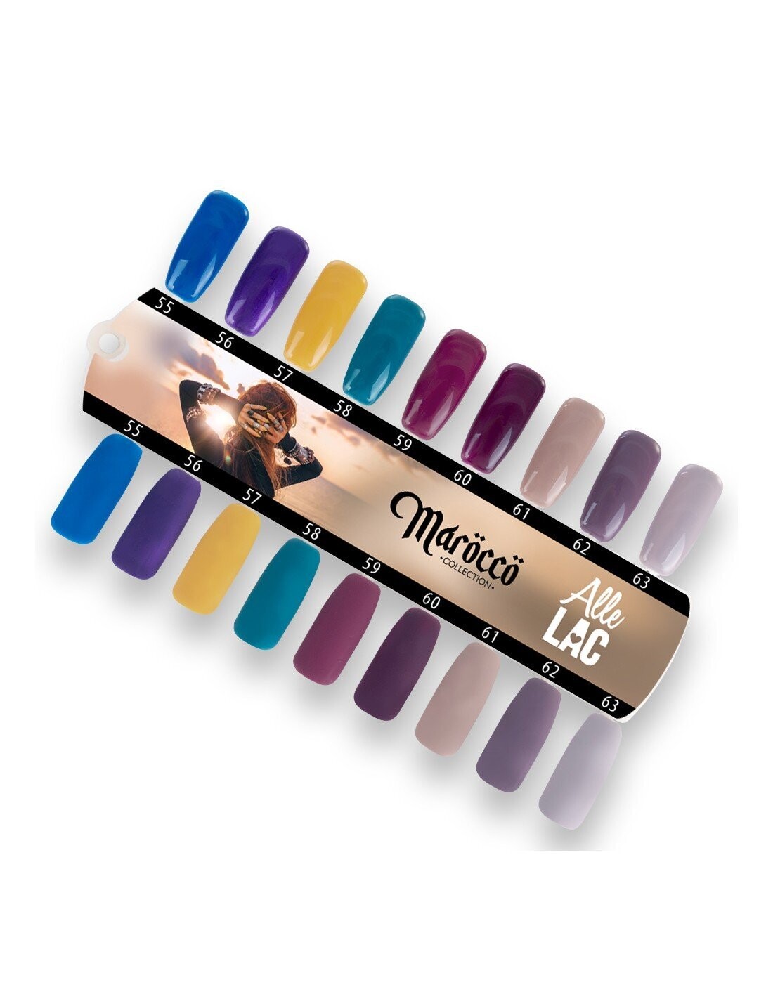 Alle Lac Esmalte Semipermanente Colección Marocco 9 Tonos