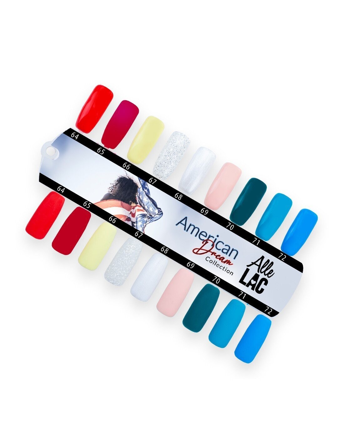 Alle Lac Esmalte Semipermanente Colección American Dream 9 Tonos