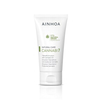 Ainhoa Cannabi7 Emulsión 7 Beneficios con Aceite de Cannabis 50ml