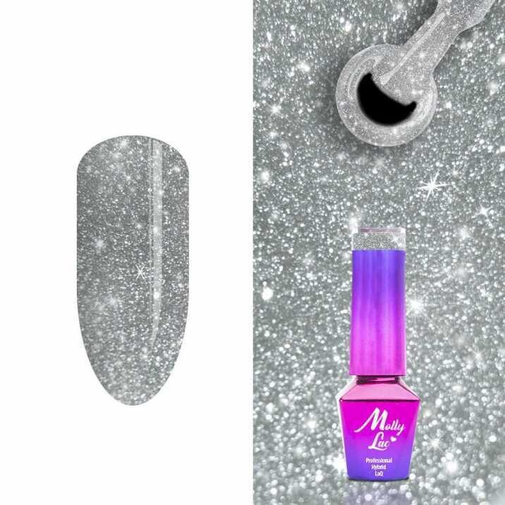 Molly Lac Esmalte semipermanente Flashing Lights 5ml 565 Metal Mind