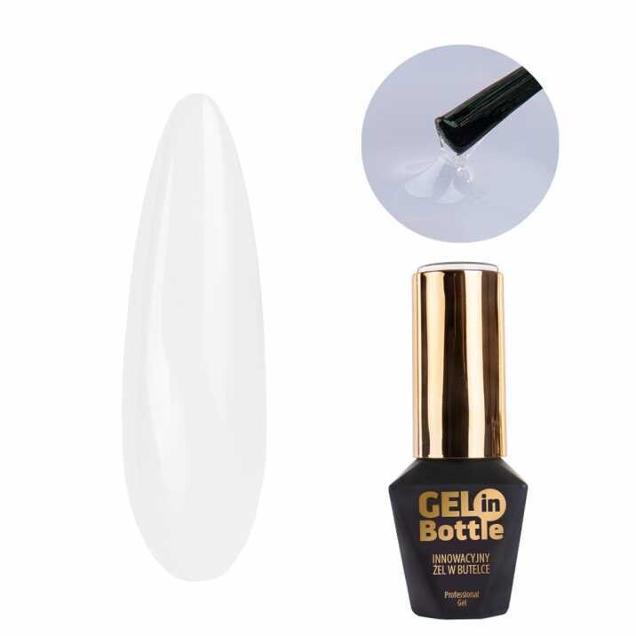 Molly Lac Gel In Bottle Gel de Construcción de Uñas 10ml Clear